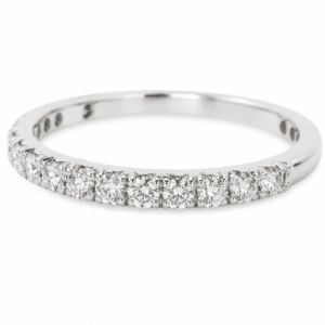 The Celeste 0.75 CTW Lab-Grown Diamond 3/4 Eternity Band in 14K White Gold